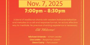 Kirtan Event - November 7, 2025